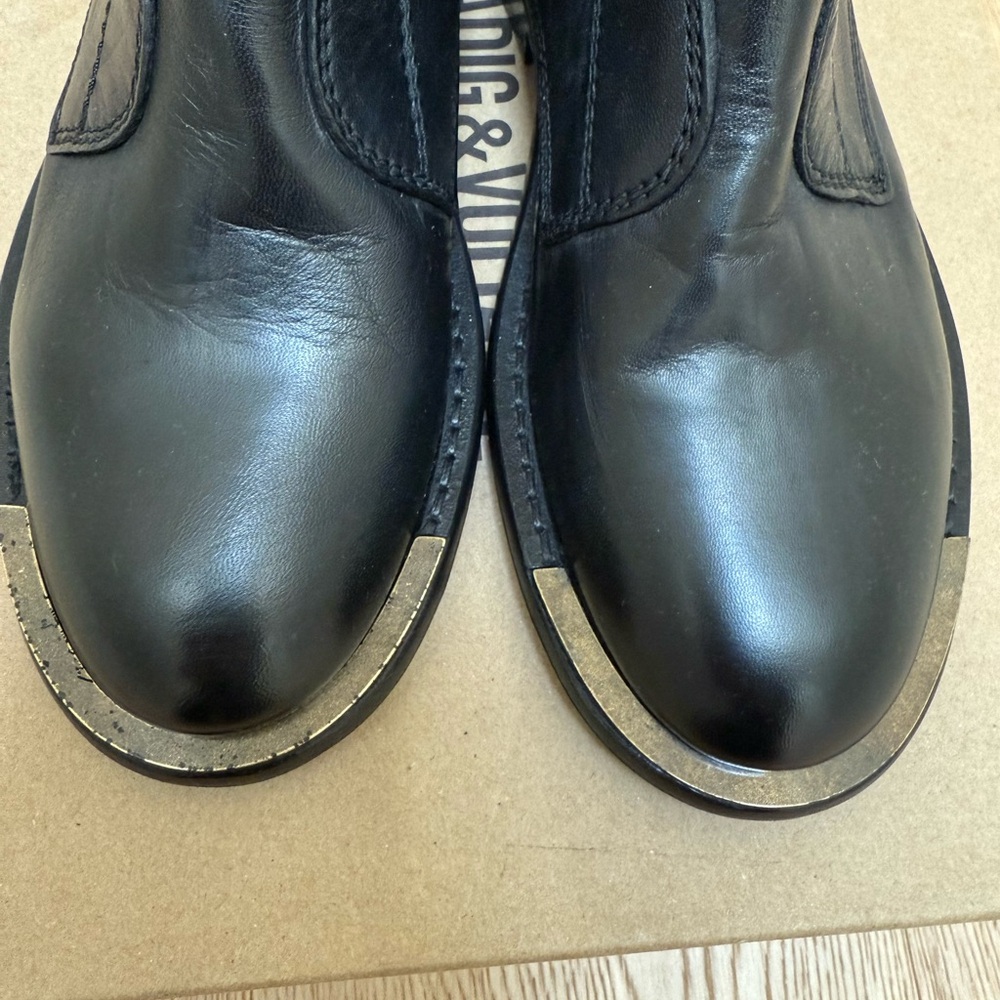 Zadig & Voltaire black womens boots new with box EU 37 - Picture 4 of 8